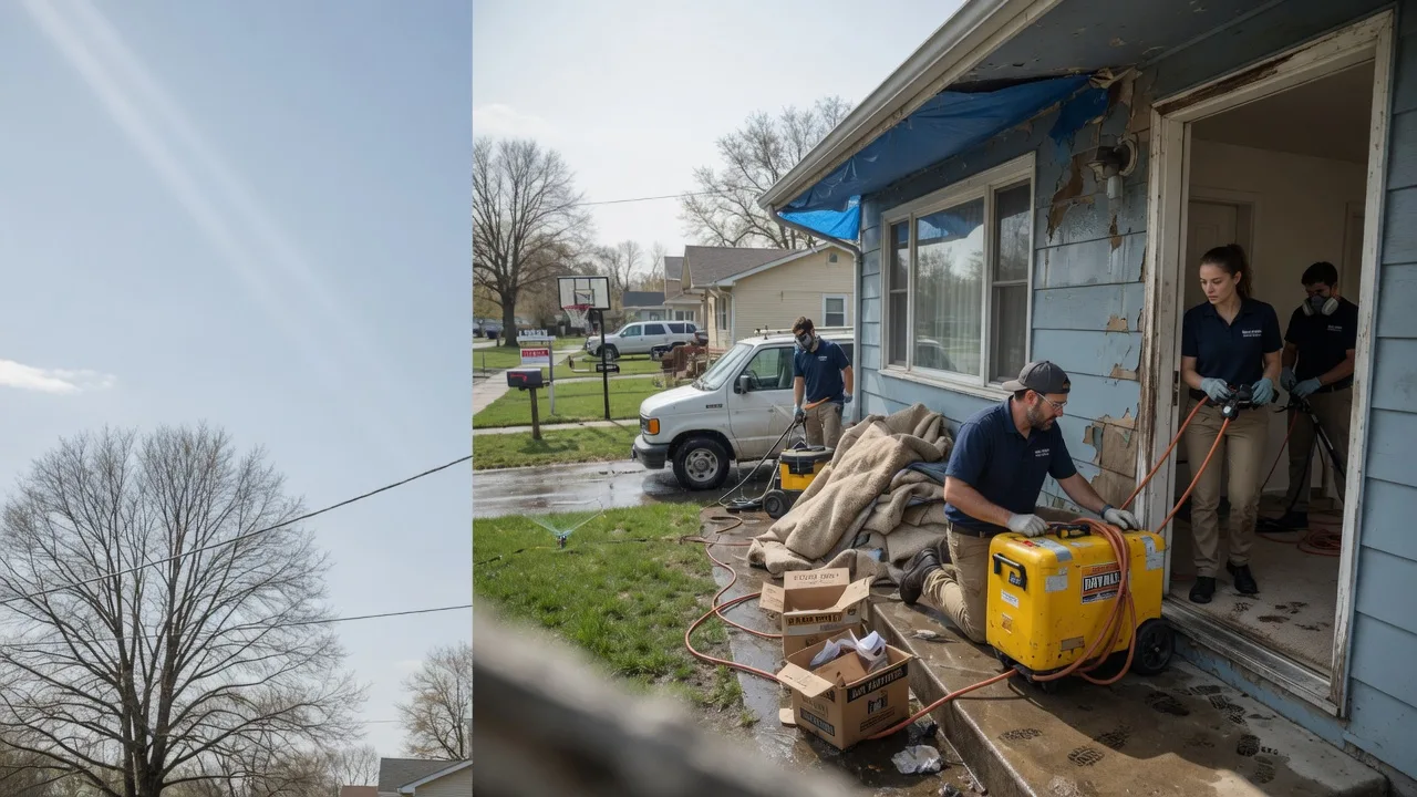 Basement Flood Cleanup in Fredericksburg, VA near me